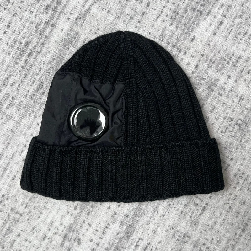 Beanie Cuffed Knit - Solid Color Chunky Knit Beanie Unisex