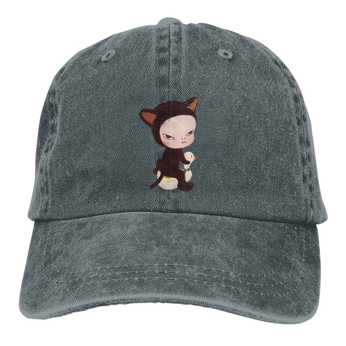 Washed Men's Baseball Cap CUTE - огляд і ціна Golf Cap Dad