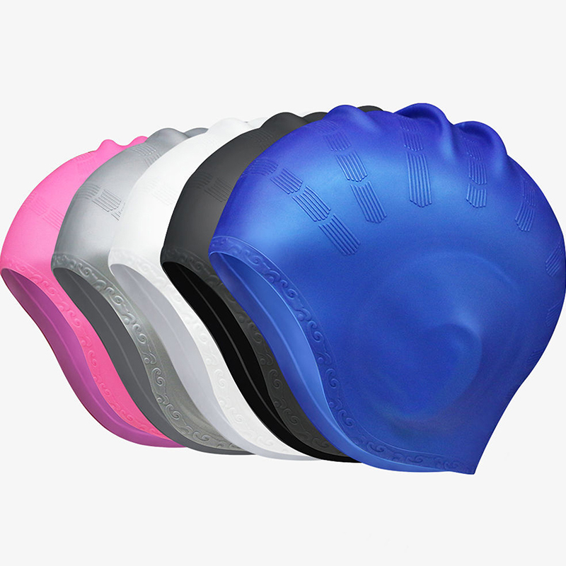【F】Adults High Elastic Swimmin - огляд і ціна Swim Hat Silicone
