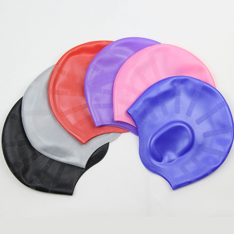 【F】Adults High Elastic Swimmin - огляд і ціна Swim Hat Silicone