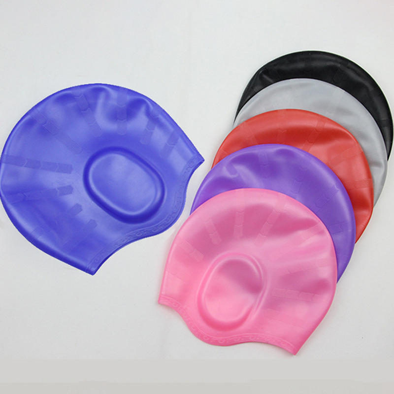 【F】Adults High Elastic Swimmin - огляд і ціна Swim Hat Silicone
