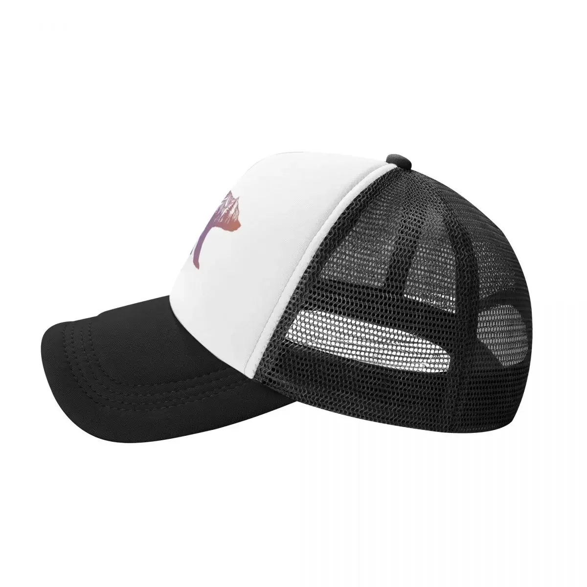 California Bear With Mountains - огляд і ціна Trucker Cap Mesh