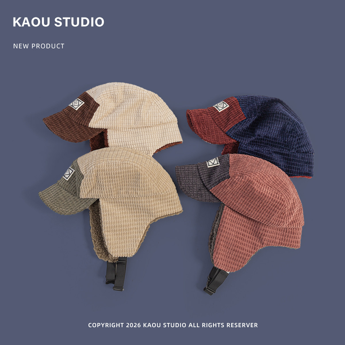 Korean Waffle Corduroy Vintage - огляд і ціна Corduroy Cap 5 Panel