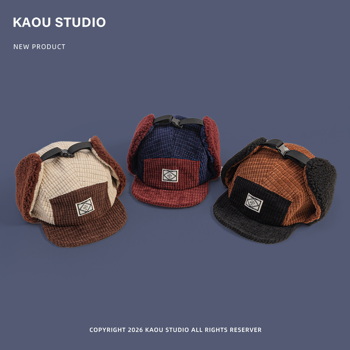 Korean Waffle Corduroy Vintage - огляд і ціна Corduroy Cap 5 Panel